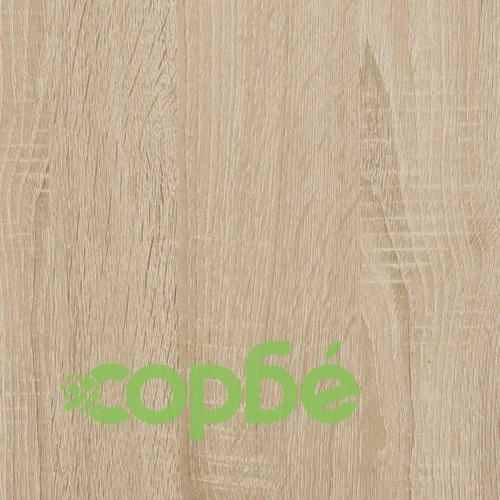 Комплект мебели за баня от 2 части, керамика и инженерно дърво ➤ топ цена ➤ sorbe.bg