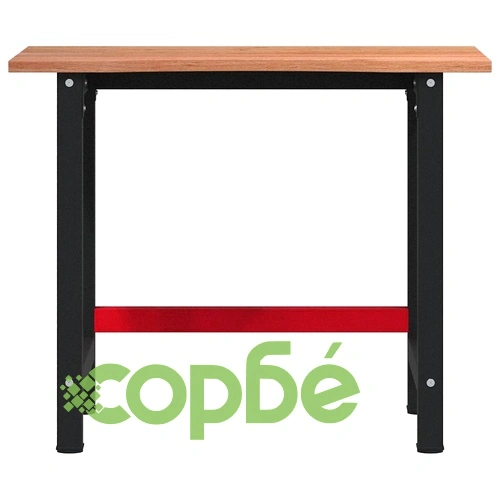 Работна маса светлокафяв 100x60x81,5 см дъб масив ➤ топ цена ➤ sorbe.bg