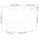 Работна маса светлокафяв 100x60x81,5 см дъб масив