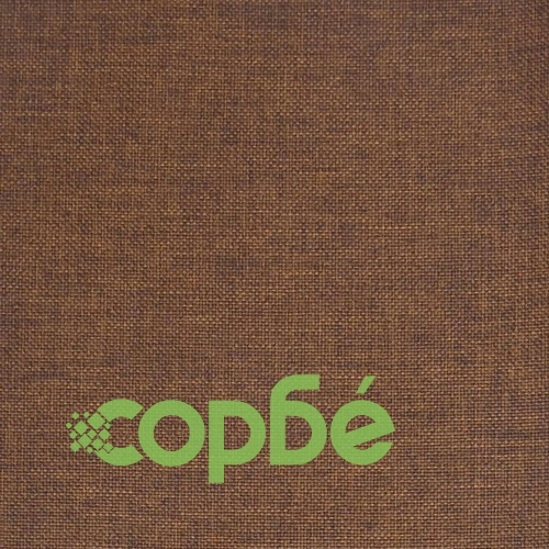 Люлеещ се стол, кафяв, текстил ➤ топ цена ➤ sorbe.bg