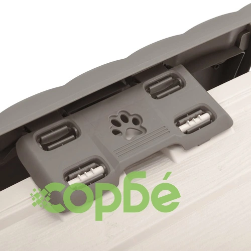 Кучешка колиба, бежово и кафяво, 89x75x62 см ➤ топ цена ➤ sorbe.bg