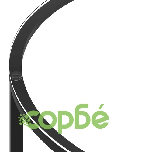 Маса за чай, черно и прозрачно, 70 cм, закалено стъкло ➤ топ цена ➤ sorbe.bg