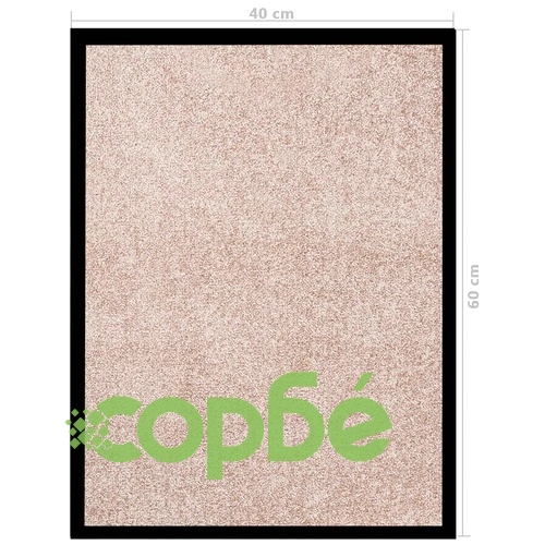 Изтривалка, бежова 40х60 см ➤ топ цена ➤ sorbe.bg