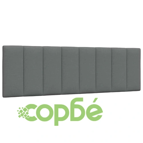 Рамка за легло без матрак, тъмносива, 160x200 см, плат ➤ топ цена ➤ sorbe.bg