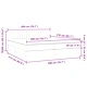 Боксспринг легло с матрак, тъмносиво, 200x210 см, кадифе