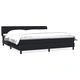 Box Spring легло с матраци Black 180x210 cm Velvet