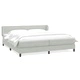 Box Spring легло с матраци Светло сиво 180x220 cm кадифе