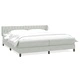 Box Spring легло с матраци Светло сиво 180x220 cm кадифе