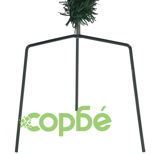 Изкуствени осветени коледни елхи за алея, 2 бр, 76 см, PVC ➤ топ цена ➤ sorbe.bg