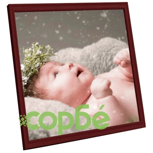 Фоторамки за колаж, 10 бр, за маса, тъмночервени, 20x20 см ➤ топ цена ➤ sorbe.bg