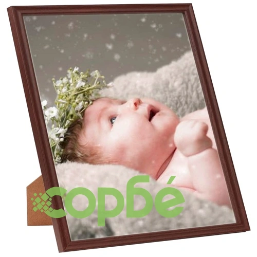 Фоторамки за колаж, 5 бр, за стена/маса, тъмночервени, 50x50 см ➤ топ цена ➤ sorbe.bg