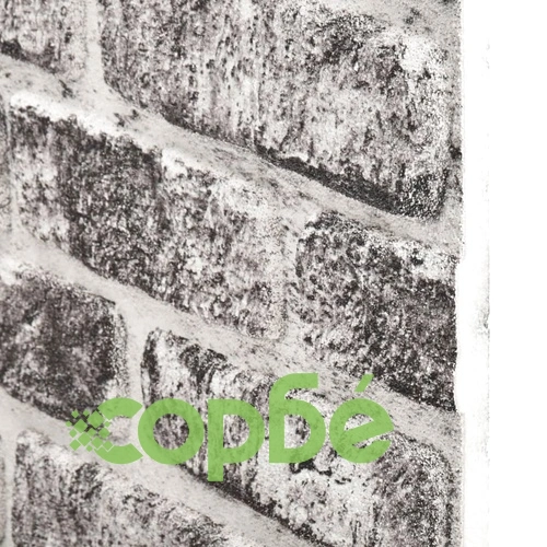 3D стенни панели, тухлен дизайн, тъмносиви, 10 бр, EPS ➤ топ цена ➤ sorbe.bg