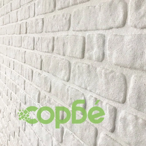 3D стенни панели с дизайн на бели тухли 10 бр EPS ➤ топ цена ➤ sorbe.bg