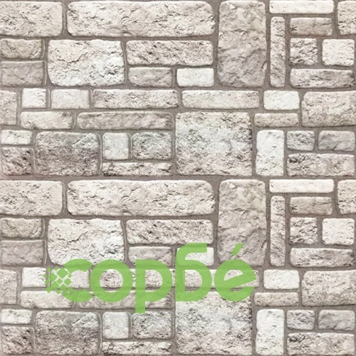 3D стенни панели с дизайн на сиви тухли 10 бр EPS ➤ топ цена ➤ sorbe.bg