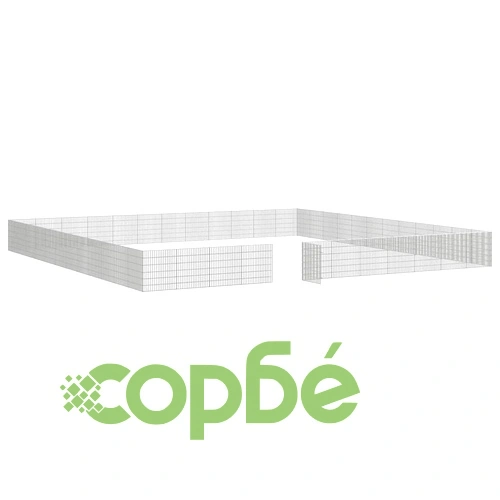 Ограждение за свободно отглеждане на животни 48-панела 54x60 см ➤ топ цена ➤ sorbe.bg