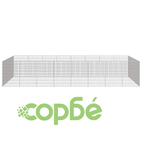 Ограждение за свободно отглеждане на животни 24-панела 54x80 см ➤ топ цена ➤ sorbe.bg