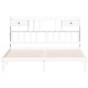 Легло с етажерка за книги, без матрак, 180x200 см, бор масив