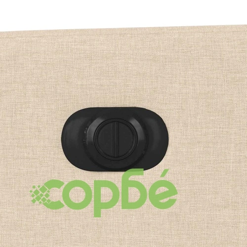 Електрически масажен реклайнер стол, кремав, текстил ➤ топ цена ➤ sorbe.bg