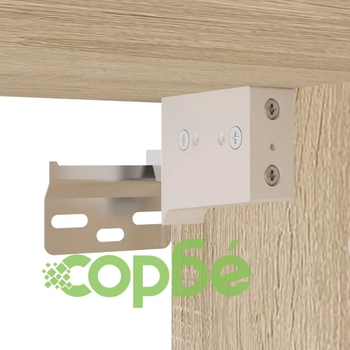 Комплект шкафове за баня от 3 части дъб сонома инженерно дърво ➤ топ цена ➤ sorbe.bg