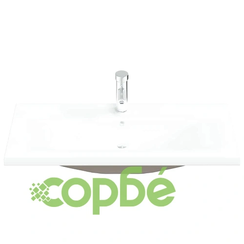 Комплект мебели за баня от 4 части Дъб артизан инженерно дърво ➤ топ цена ➤ sorbe.bg