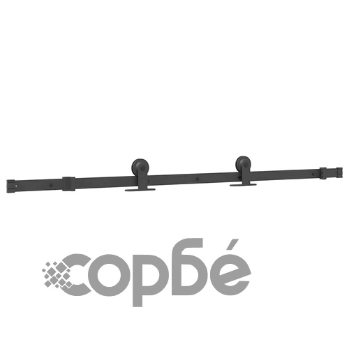 Плъзгаща се врата с обков 76x205 см ESG стъкло и алуминий ➤ топ цена ➤ sorbe.bg