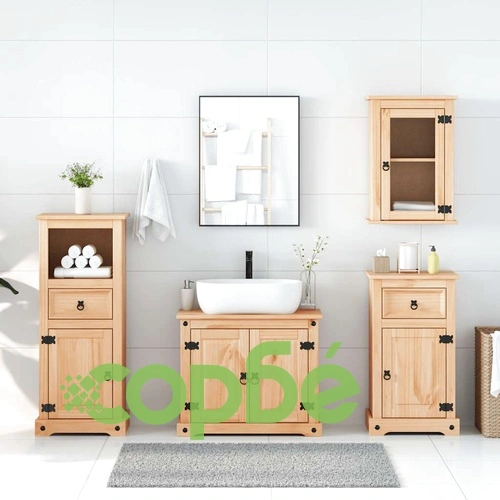 Комплект мебели за баня от 4 части Corona ➤ топ цена ➤ sorbe.bg