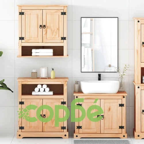 Комплект мебели за баня от 3 части Corona ➤ топ цена ➤ sorbe.bg