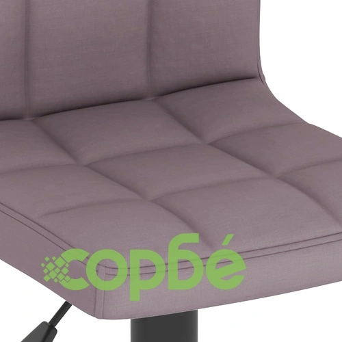 Бар табуретки, 2 бр, таупе, текстил ➤ топ цена ➤ sorbe.bg