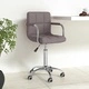Въртящ се офис стол, таупе, текстил