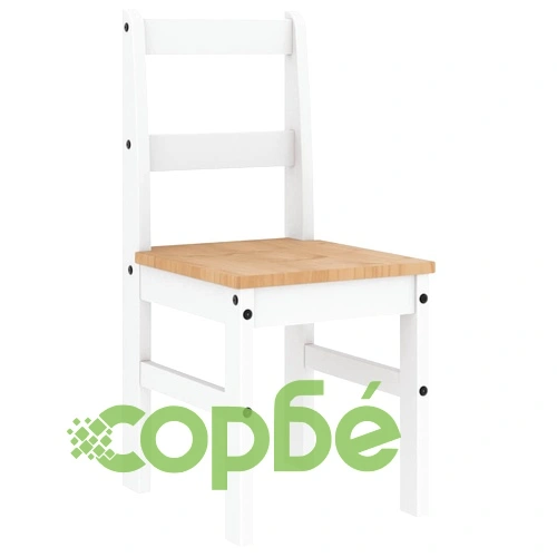 Трапезен комплект от 4 части Panama, Бяла бор масив ➤ топ цена ➤ sorbe.bg