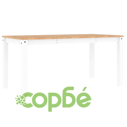 Трапезен комплект от 4 части Panama, Бяла бор масив ➤ топ цена ➤ sorbe.bg