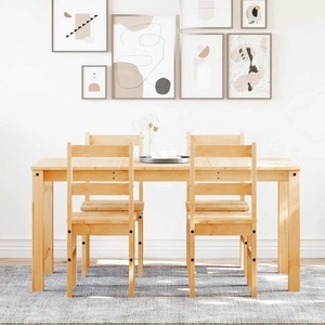 Трапезен комплект от 5 части Panama, бор масив