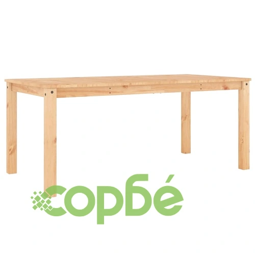 Трапезен комплект от 3 части Panama, бор масив ➤ топ цена ➤ sorbe.bg