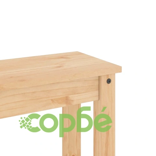 Трапезен комплект от 3 части Panama, бор масив ➤ топ цена ➤ sorbe.bg