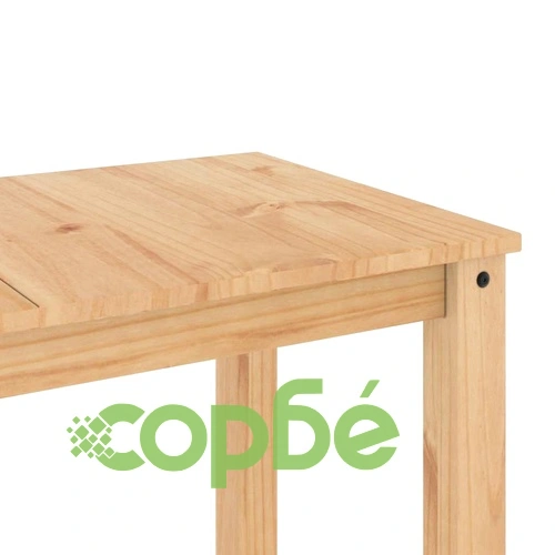 Трапезен комплект от 3 части Panama, бор масив ➤ топ цена ➤ sorbe.bg