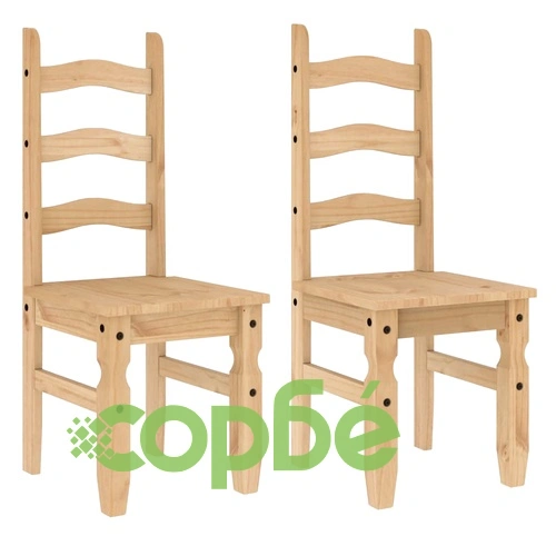 Трапезен комплект от 3 части Panama, бор масив ➤ топ цена ➤ sorbe.bg