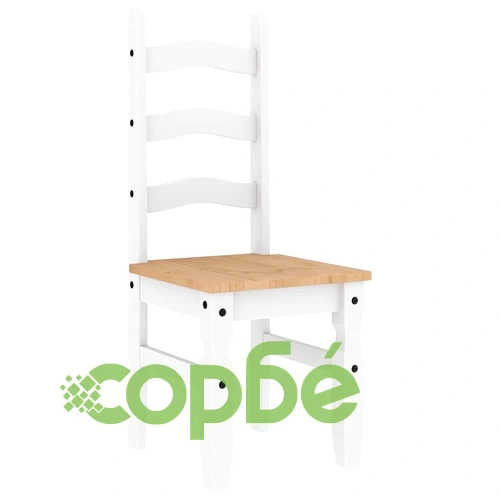 Трапезен комплект от 3 части Panama, Бяла бор масив ➤ топ цена ➤ sorbe.bg