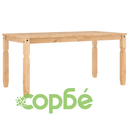 Трапезен комплект от 3 части Panama, бор масив ➤ топ цена ➤ sorbe.bg