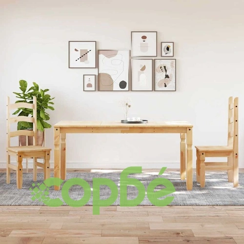 Трапезен комплект от 3 части Panama, бор масив ➤ топ цена ➤ sorbe.bg