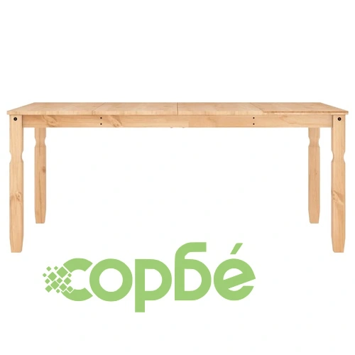 Трапезен комплект от 3 части Panama, бор масив ➤ топ цена ➤ sorbe.bg