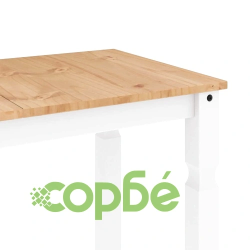 Трапезен комплект от 7 части Panama, Бяла бор масив ➤ топ цена ➤ sorbe.bg