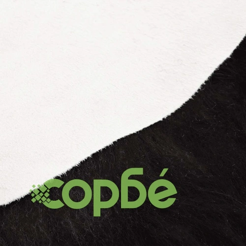 Покривало за стол от исландска овча кожа черно 70x110 см ➤ топ цена ➤ sorbe.bg