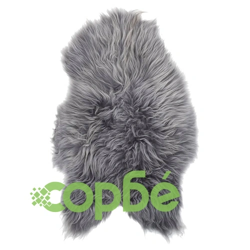 Покривало за стол от исландска овча кожа сиво 70x110 см ➤ топ цена ➤ sorbe.bg