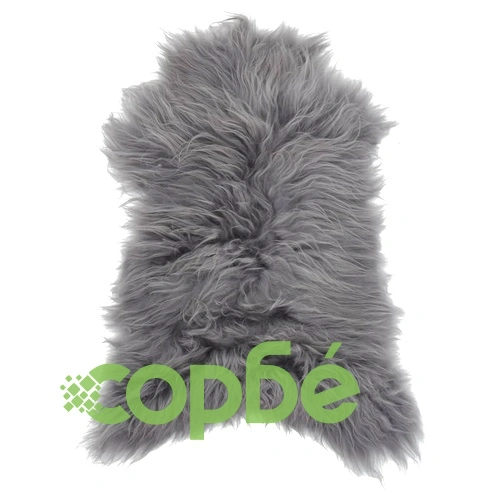 Покривало за стол от исландска овча кожа сиво 70x110 см ➤ топ цена ➤ sorbe.bg