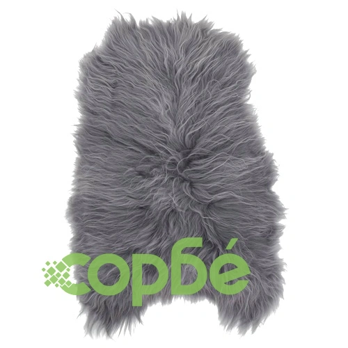Покривало за стол от исландска овча кожа сиво 70x110 см ➤ топ цена ➤ sorbe.bg
