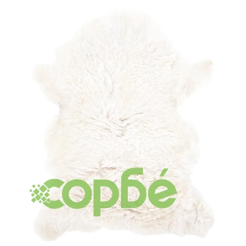 Овча кожа, кремава, (60-70)x(90-100) см ➤ топ цена ➤ sorbe.bg