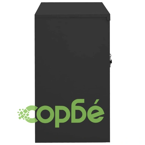 Офис шкаф, антрацит, 90x40x70 см, стомана на топ цена от sorbe.bg Офис шкаф, антрацит, 90x40x70 см, стомана ➤ топ цена ➤ sorbe.bg