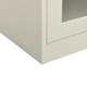 Офис шкаф, светлосив, 90x40x90 см, стомана Офис шкаф, светлосив, 90x40x90 см, стомана