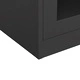 Офис шкаф, антрацит, 90x40x90 см, стомана Офис шкаф, антрацит, 90x40x90 см, стомана
