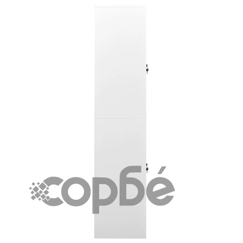 Офис шкаф, светлосив, 90x40x180 см, стомана на топ цена от sorbe.bg Офис шкаф, светлосив, 90x40x180 см, стомана ➤ топ цена ➤ sorbe.bg